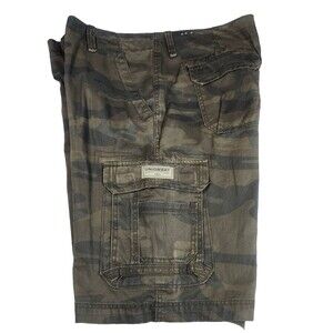UNIONBAY Camouflage Cargo Shorts Mens Size 42 Grunge Skater Baggy  NWOT